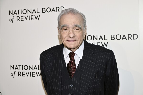 Best film and best director honoree for "Killers of the Flower Moon" Martin Scorsese attends the National Board of Review awards gala at Cipriani 42nd Street on Thursday, Jan. 11, 2024, in New York. (Photo by Evan Agostini/Invision/AP)