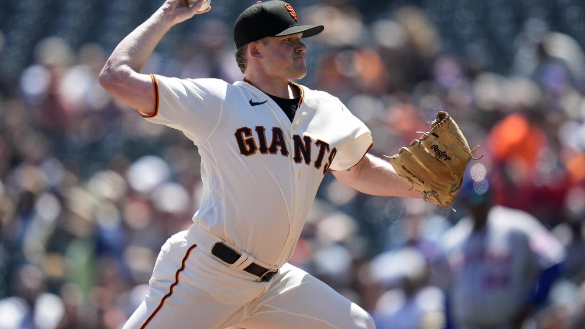 Webb stops his 4-game skid, pitches Giants over Mets 7-4 - The San