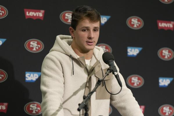 Extra days off leave Brock Purdy in good shape for 49ers | AP News