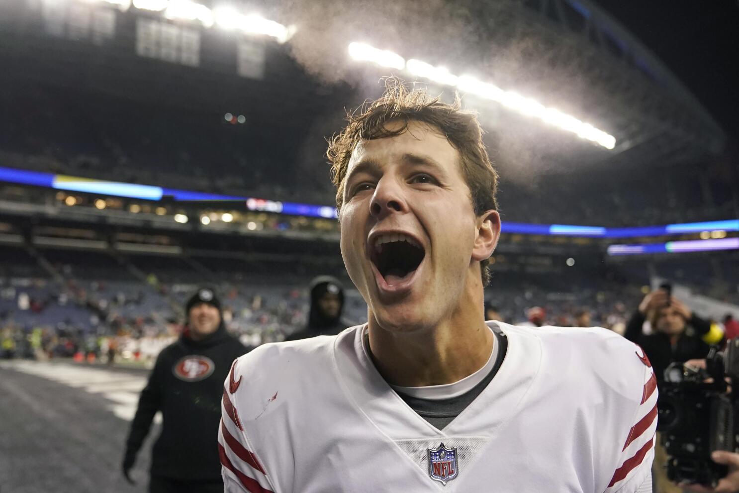 49ers surging into playoffs behind rookie QB Brock Purdy