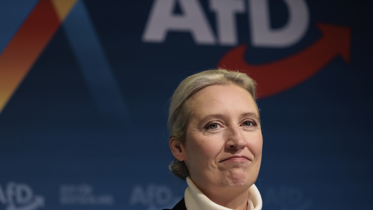 Germany's AfD Nominates Alice Weidel as First Chancellor Candidate Amid Rising Popularity