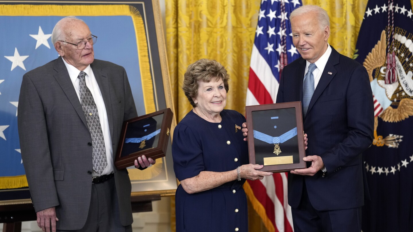 Biden awards Medal of Honor to Union soldiers who helped hijack a train