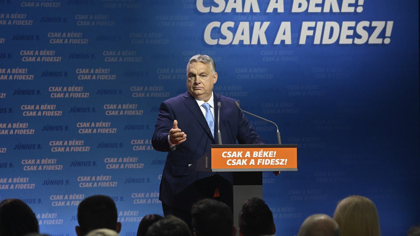 Il presidente dell'Ungheria lancia la campagna elettorale per l'Unione europea e promette di “occupare Bruxelles”