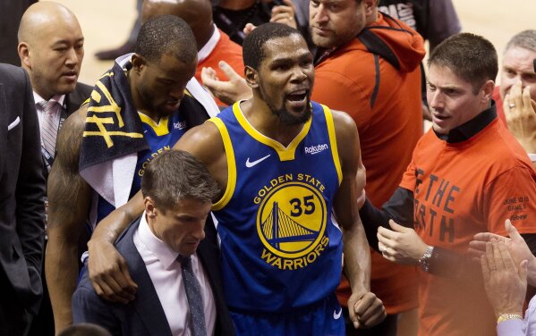 Warriors announce they'll retire Kevin Durant's No. 35 jersey in