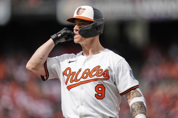 Tyler O'Neill's 4-hit day earns him a warm welcome in Baltimore's home  opener | AP News