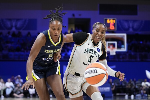 Sabrina Ionescu, Betnijah Laney-Hamilton lead Liberty over Wings 99-67 for  5th straight victory | AP News