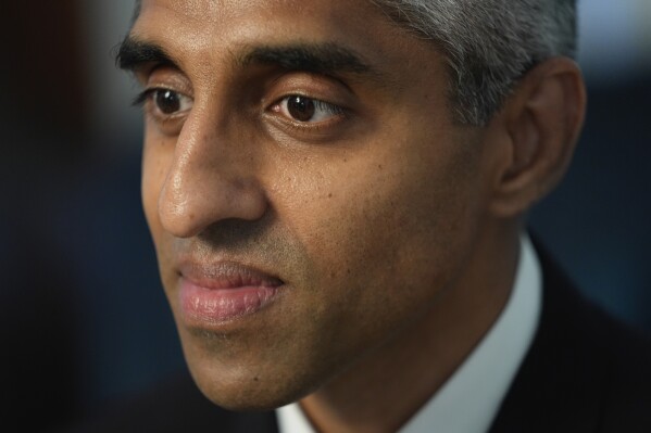 Politics tamfitronics Surgeon General Dr. Vivek Murthy sits for an interview with the Associated Press inside his parents' home, Tuesday, July 16, 2024, near Miami, Fla. (AP Photo/Rebecca Blackwell)