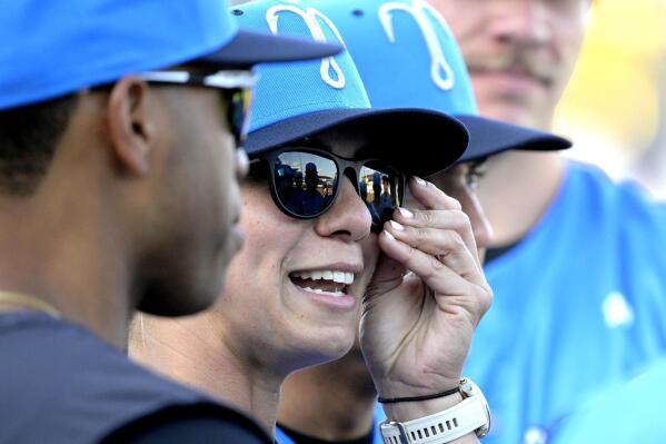 Baseball's first female manager Rachel Balkovec shows off HUGE