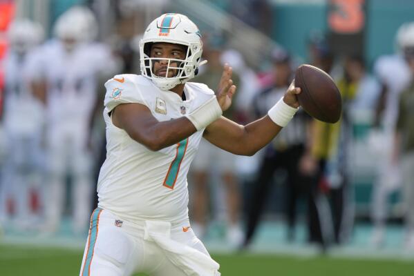 Dolphins rookie QB Tua Tagovailoa makes NFL debut in win vs. Jets