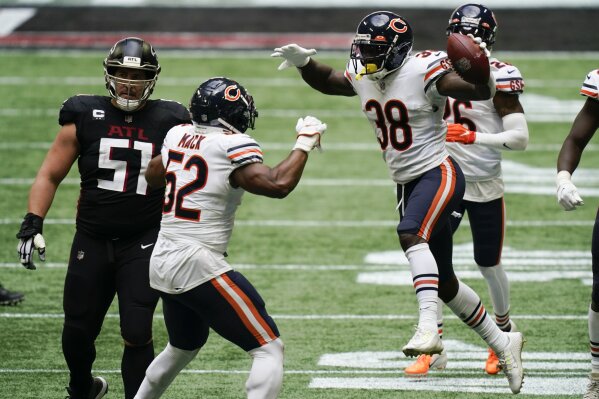 Another Falcons collapse: Foles' 3 TDs lead 30-26 Bears win