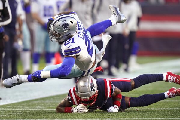 Scenes from Oct. 17 game between Dallas Cowboys, New England Patriots