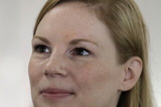 
              FILE - In this Aug. 17, 2018, file photo, Missouri State Auditor Nicole Galloway appears in Sedalia, Mo. A state audit has found that police across Missouri don't know the whereabouts of nearly 1,300 registered sex offenders, including hundreds who fall into the most dangerous category. Missouri state Auditor Galloway, a Democrat, released the audit Monday Oct. 1, 2018. (AP Photo/Charlie Riedel File)
            