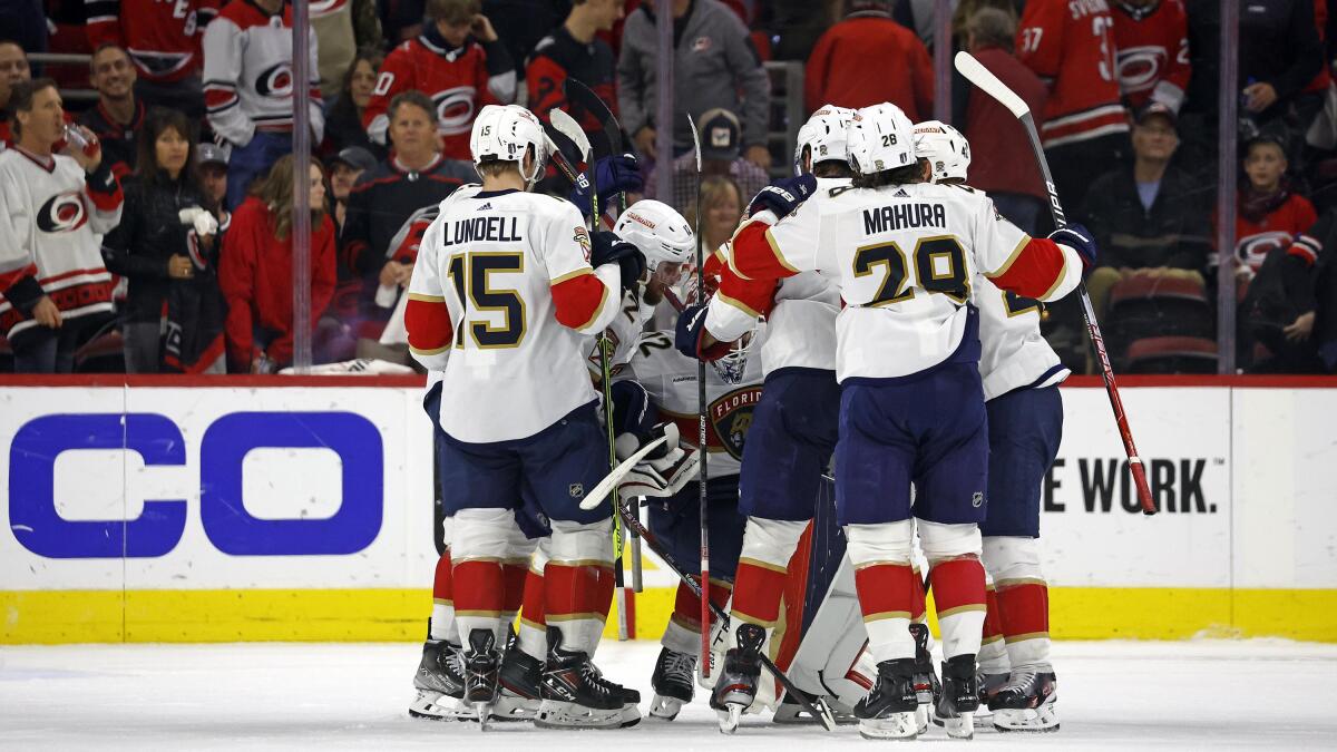 Tkachuk ends 6th-longest game in NHL history, Panthers beat Hurricanes in  4th OT