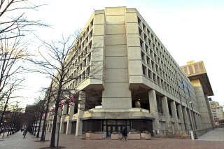 
              The FBU building in Washington, Friday, Feb. 2, 2018.A new congressional memo alleging FBI surveillance abuse is being used to undermine the legitimacy of special counsel Robert Mueller’s Russia investigation. But included in the four-page document are revelations that might complicate the effort.  (AP Photo/Jose Luis Magana)
            