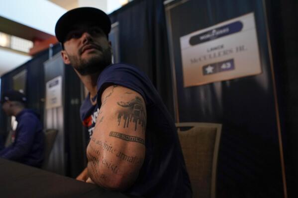 War of words over Astros cheating scandal now involves partial tattoo, MLB