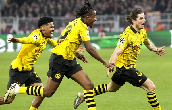 Dortmund digs deep to beat Atlético 4-2 and reach Champions League  semifinals with 5-4 aggregate win | AP News