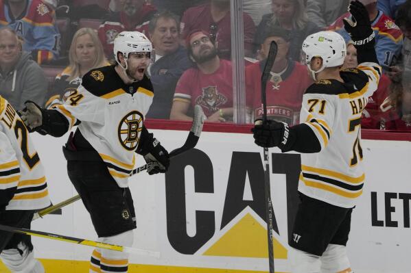 Bruins win streak halted at 7 with loss to Panthers