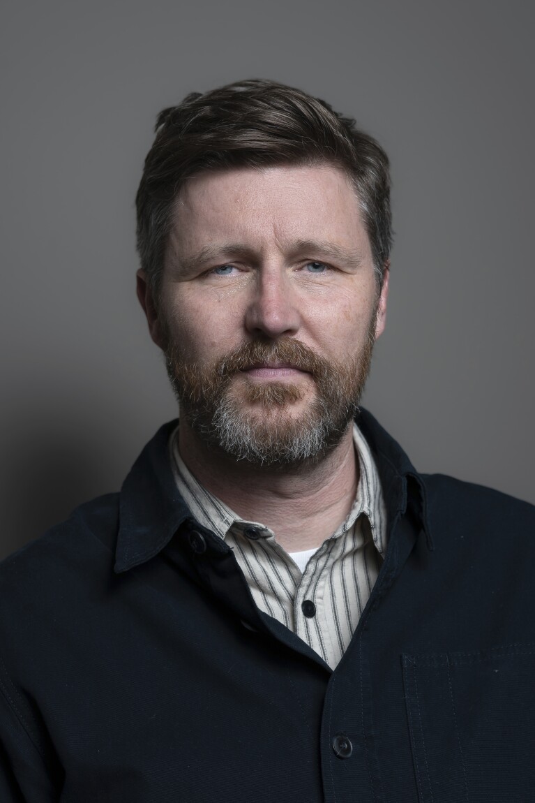 Director Andrew Haigh poses for a portrait to promote the film "All of Us Strangers" on Tuesday, Nov. 28, 2023, in New York. (Photo by Christopher Smith/Invision/AP)