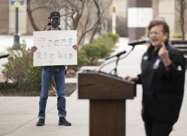 Riley Gaines appearance draws protests, vandalism, News