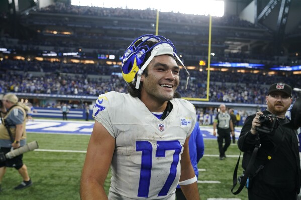 Stafford overcomes injury to throw winning TD pass to Nacua in OT to give  Rams 29-23 win over Colts