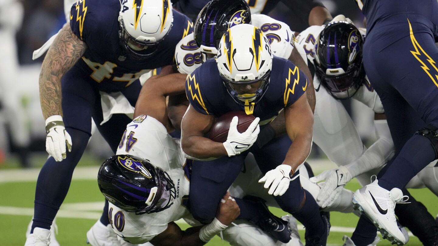 Chargers Place J.K. Dobbins on Injured Reserve