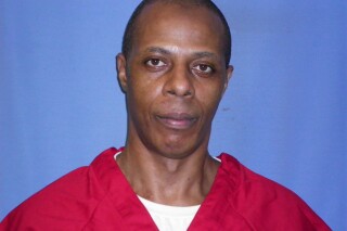 FILE - This April 2, 2019 booking photo provided by the Mississippi Department of Corrections shows death row inmate Willie Jerome Manning. On Thursday, Nov. 30, 2023, the Mississippi Supreme Court temporarily delayed ruling on whether to set an execution date for Manning, who is on death row for capital murder. (Mississippi Department of Corrections via AP, File)