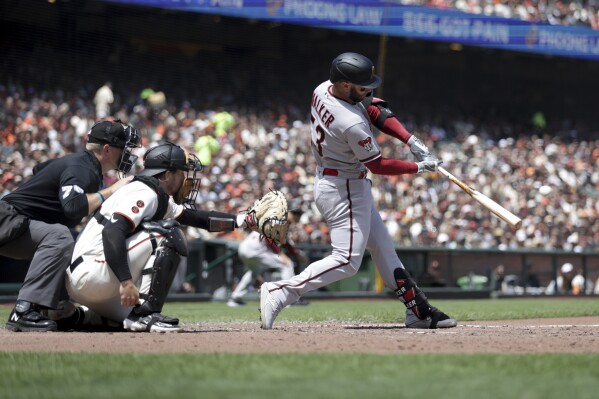 Matos hits first career HR to lift Giants past Diamondbacks 7-6 for 12th  win in 13 games – NewsNation
