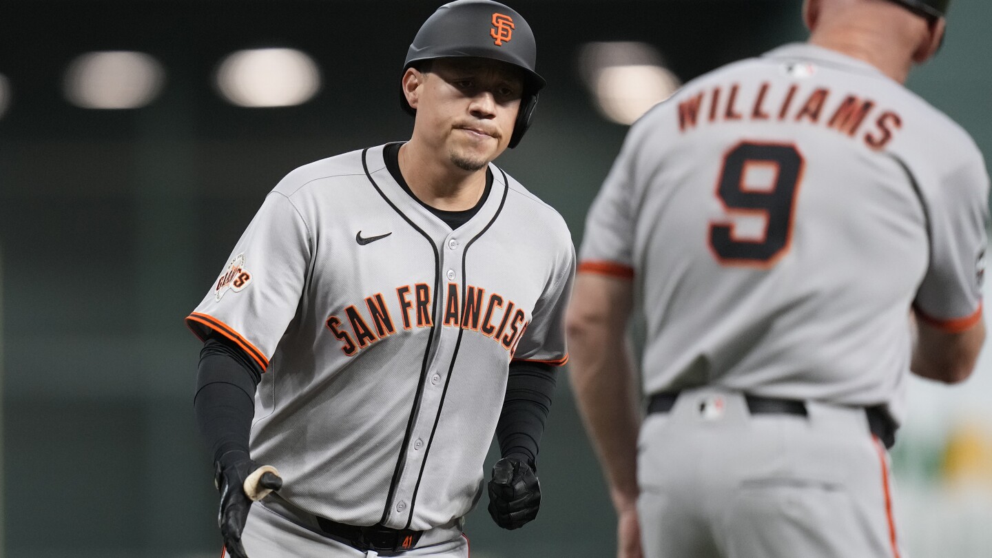 Giants Sweep Astros 6-3, Flores Homers Again