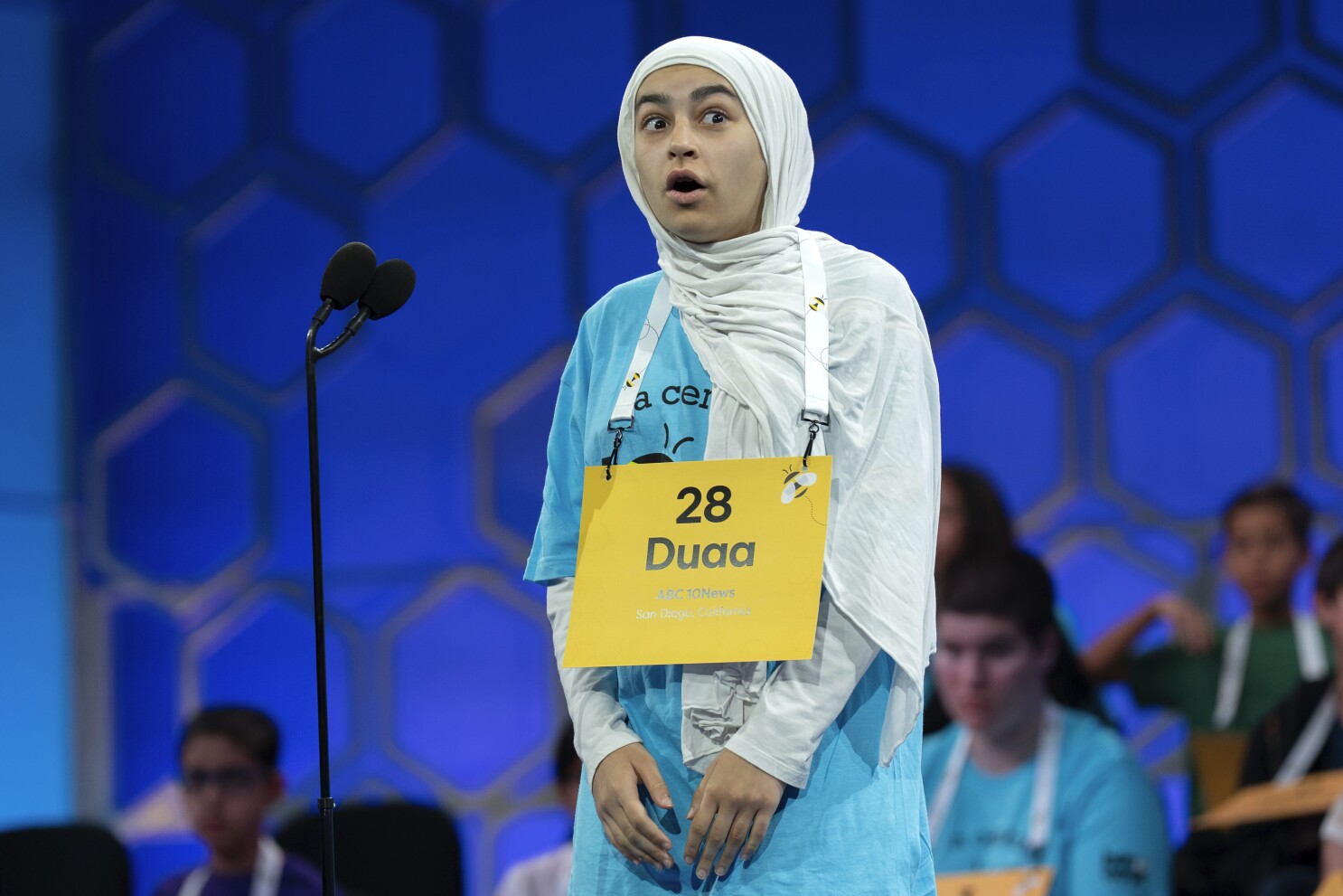 The Scripps National Spelling Bee tests geography, too