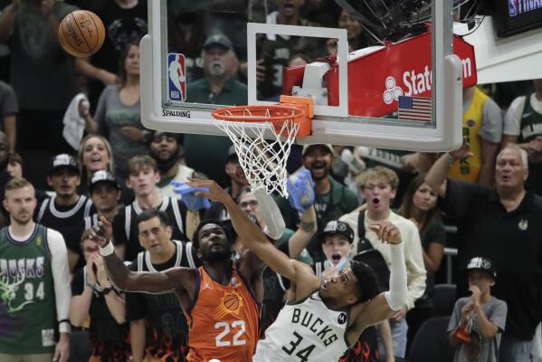 See photos from Milwaukee Bucks vs. Phoenix Suns in NBA Finals, Game 4