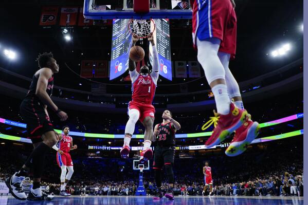 Sixers' Andre Drummond has quickly proved to be an upgrade over