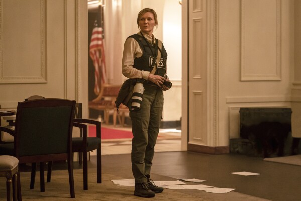 Alex Garland's 'Civil War' earns $25.7 million at box office | AP News