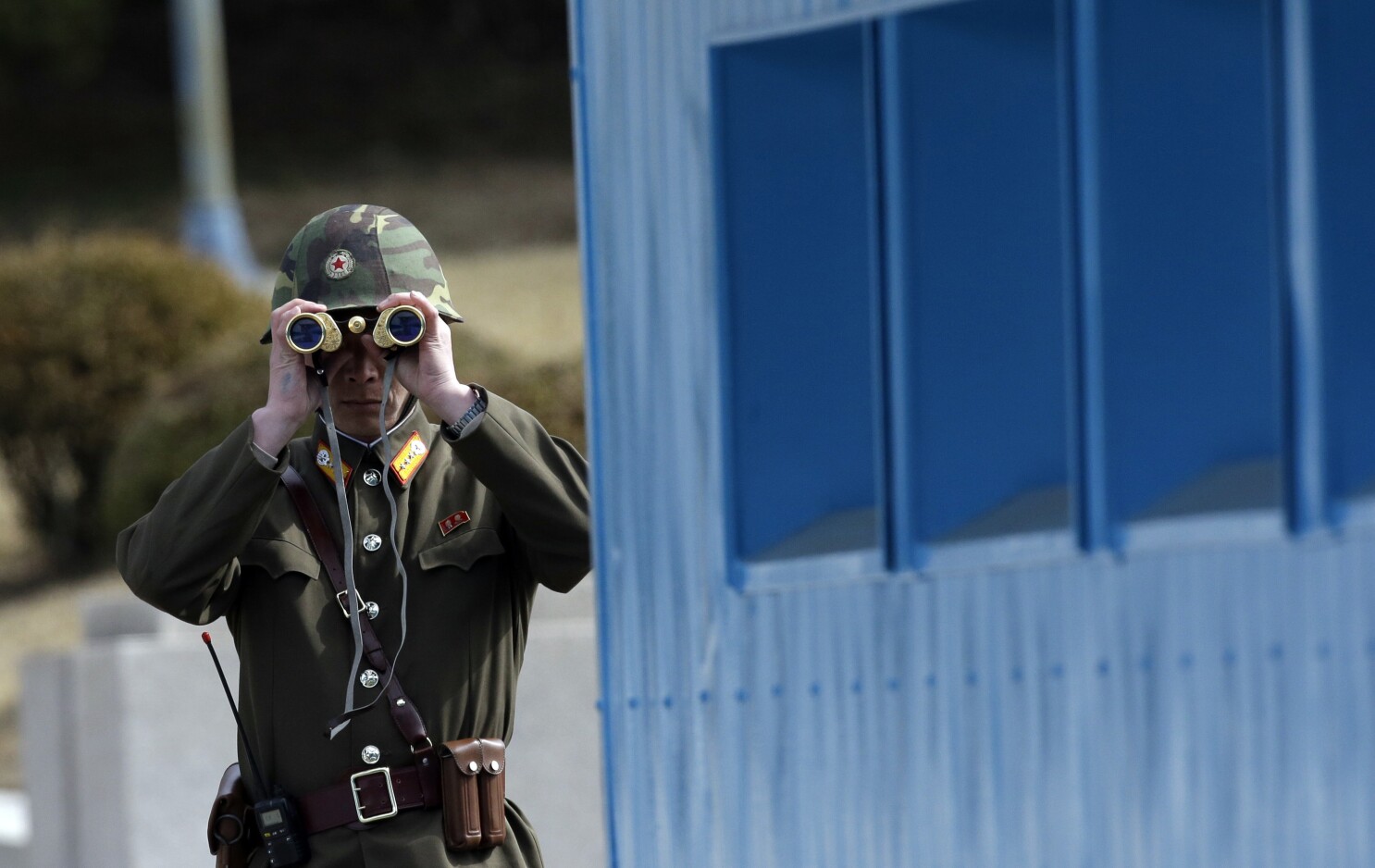 north korean guards
