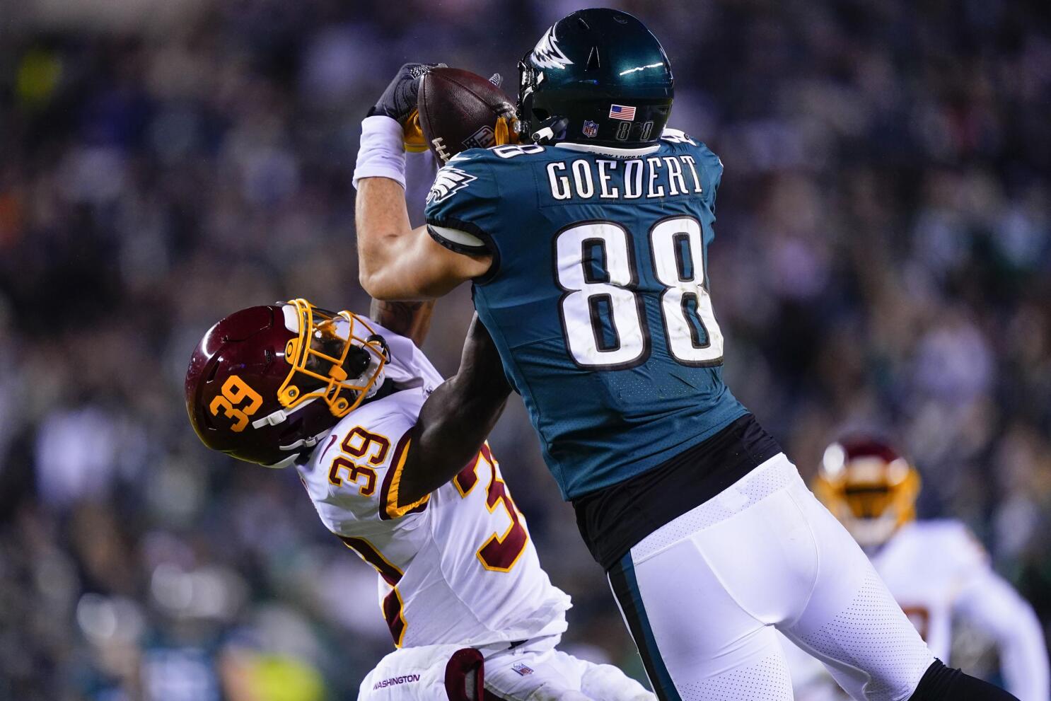 Philadelphia Eagles' Dallas Goedert returns to practice