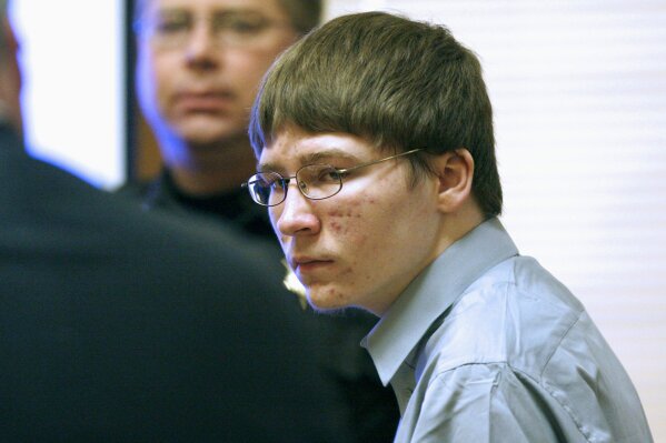 FILE - In this April 16, 2007, file photo, Brendan Dassey appears in court at the Manitowoc County Courthouse in Manitowoc, Wis. Wisconsin Gov. Tony Evers says he will not consider a pardon request from Dassey convicted of rape and murder when he was a teenager whose story was documented in the 2015 Netflix series "Making a Murderer." A letter released Friday, Dec. 20, 2019, says the request from Dassey filed in October does not meet the criteria for a pardon consideration because he has not completed his prison sentence and he is a required to register as a sex offender. (Dan Powers/The Post-Crescent, Pool, File)
