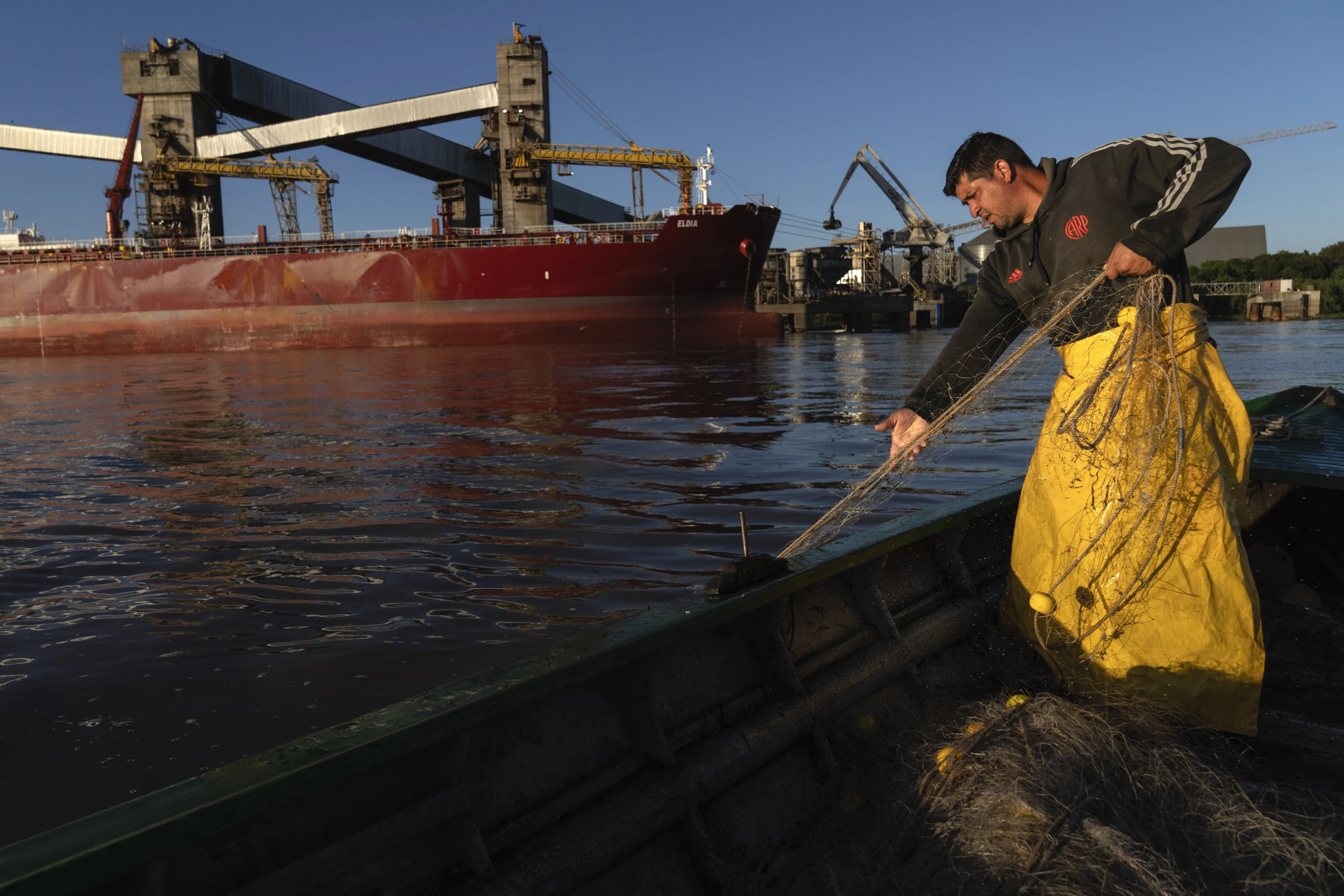A River Route for Food and Crime: The Dual Nature of a Major South American Waterway