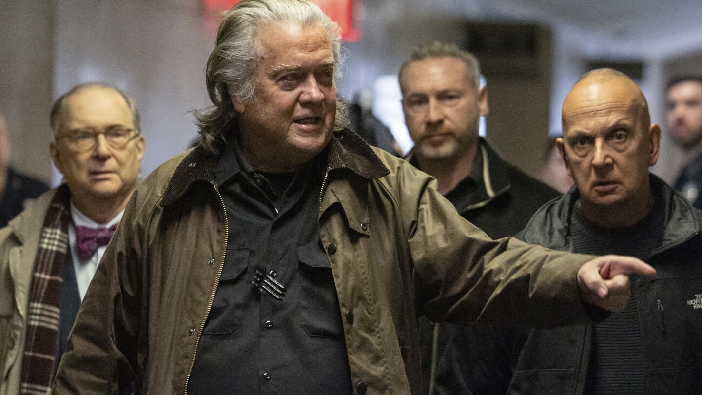 Trump ally Steve Bannon pleads guilty and avoids jail time in border wall fraud case