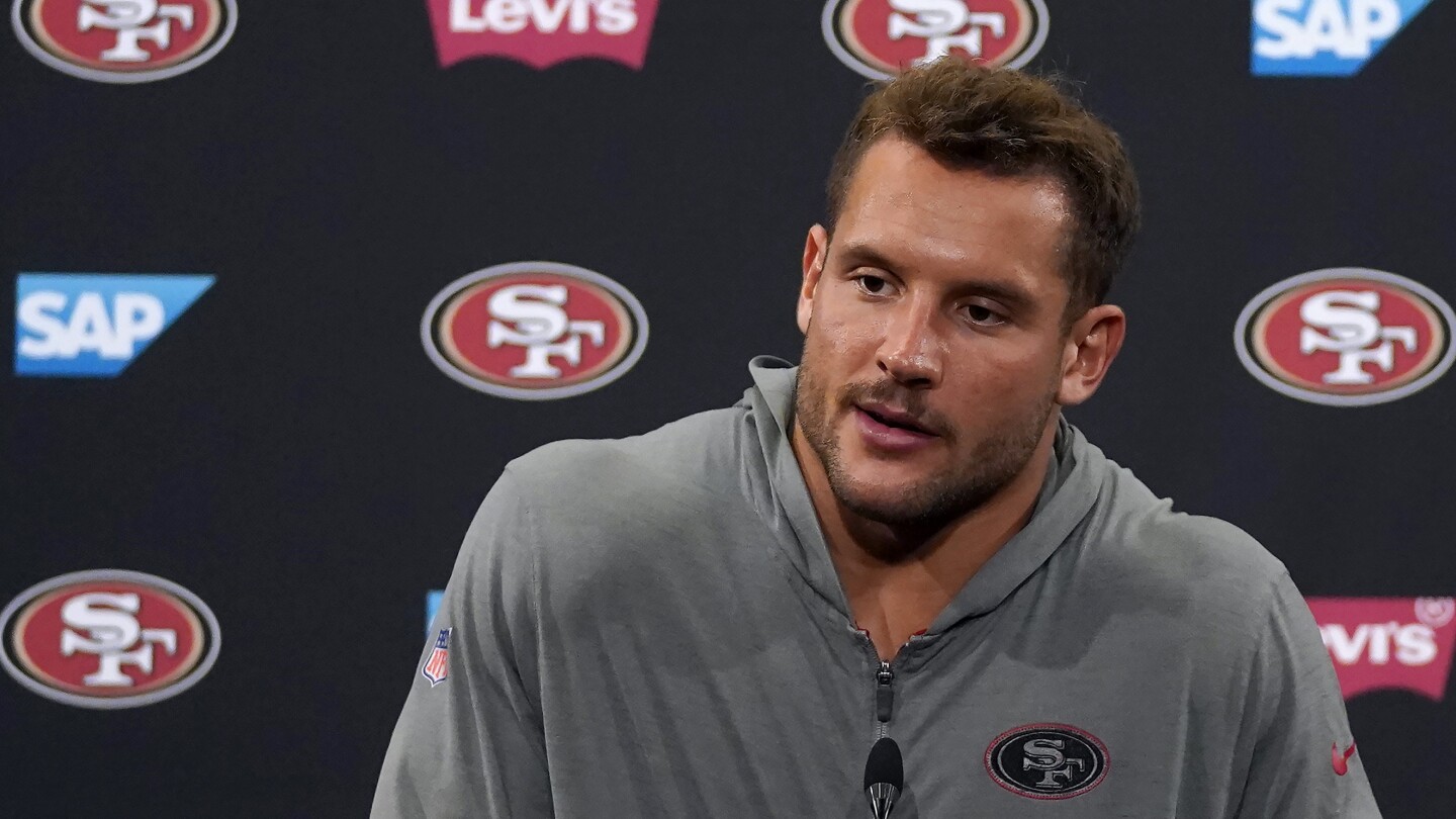 Nick Bosa's 49ers contract standoff ends with $122 million guaranteed