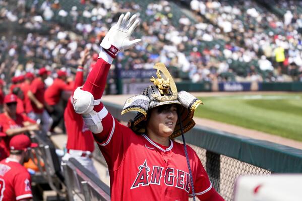 Ohtani homers twice, including career longest at 459 feet, Angels beat  White Sox 12-5