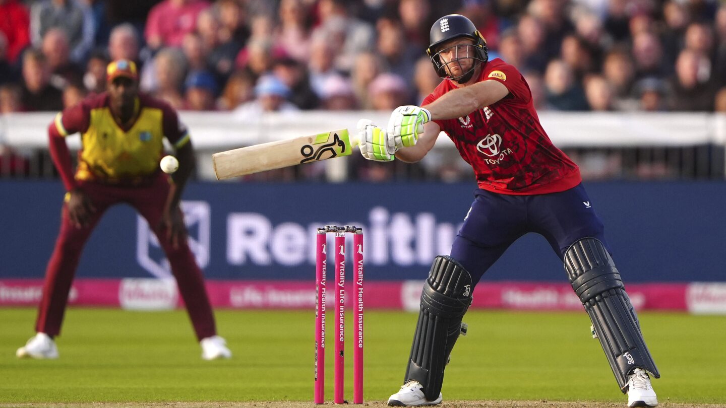 England Takes 1-0 Lead Over West Indies in Opening T20I