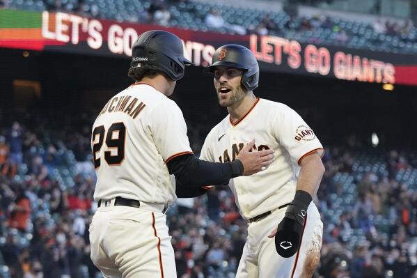 Tauchman has 3 hits in San Francisco debut, Giants beat Rockies