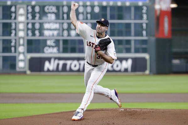 Kyle Tucker homers to back up a strong start by Justin Verlander as the  Astros beat the Red Sox