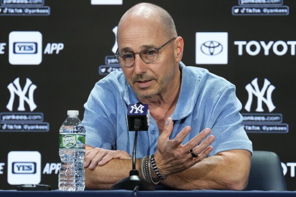 Yankees general manager Brian Cashman calls this season 'a disaster' | AP  News