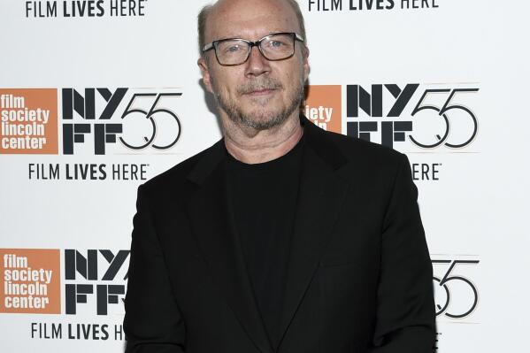 FILE - Director Paul Haggis attends the world premiere of "Spielberg", during the 55th New York Film Festival in New York, Oct. 5, 2017. Film director Paul Haggis was detained on Sunday June 19, 2022, for investigation of allegations that he sexually assaulted a woman in southern Italy, Italian news media said, quoting local prosecutors. (Photo by Evan Agostini/Invision/AP, File)