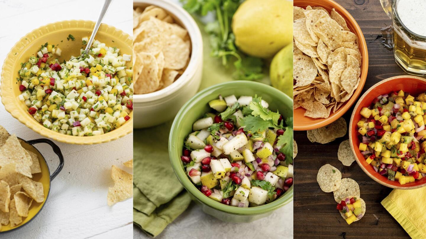 Switching up salsas for the Super Bowl: 3 recipes with fruit