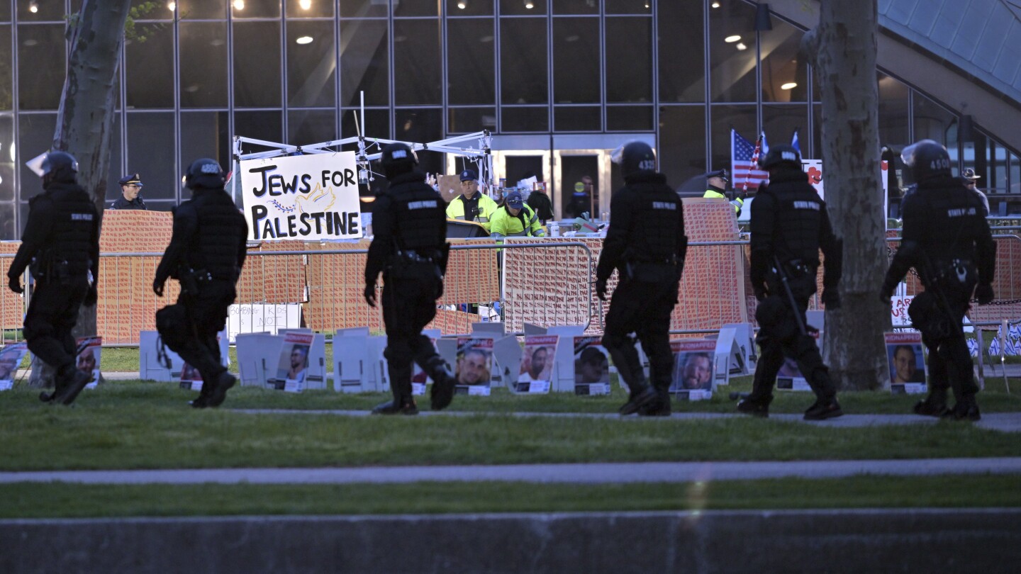 Police dismantle pro-Palestinian encampment at MIT and move to clear Penn and Arizona protests