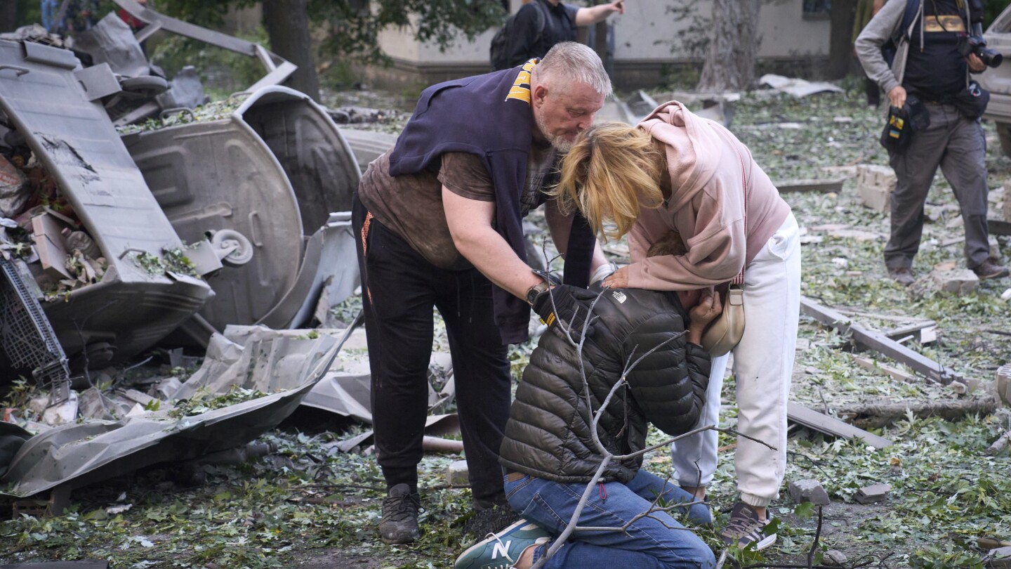 At least 14 killed in Kyiv after Russian drone and missile attack