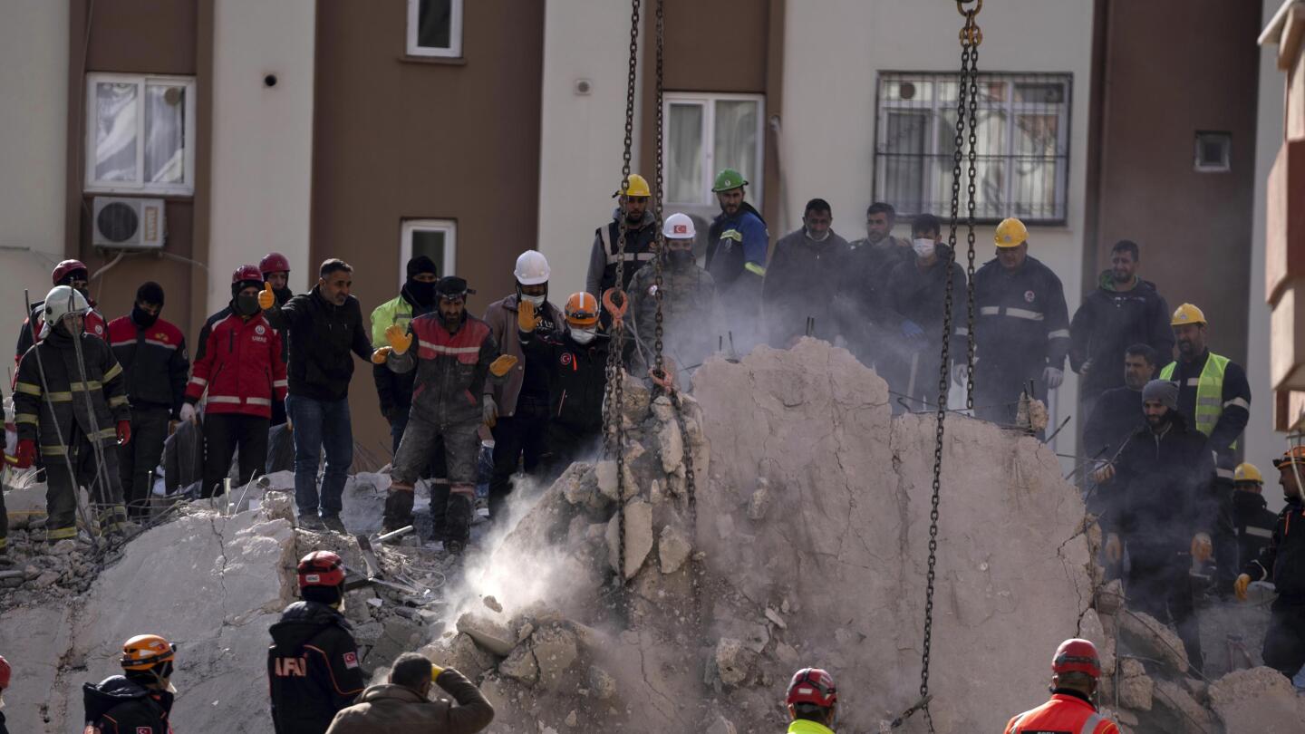 Rise From The Rubble 198 In earthquake rescues, noisy gear and digging, then silence | AP News