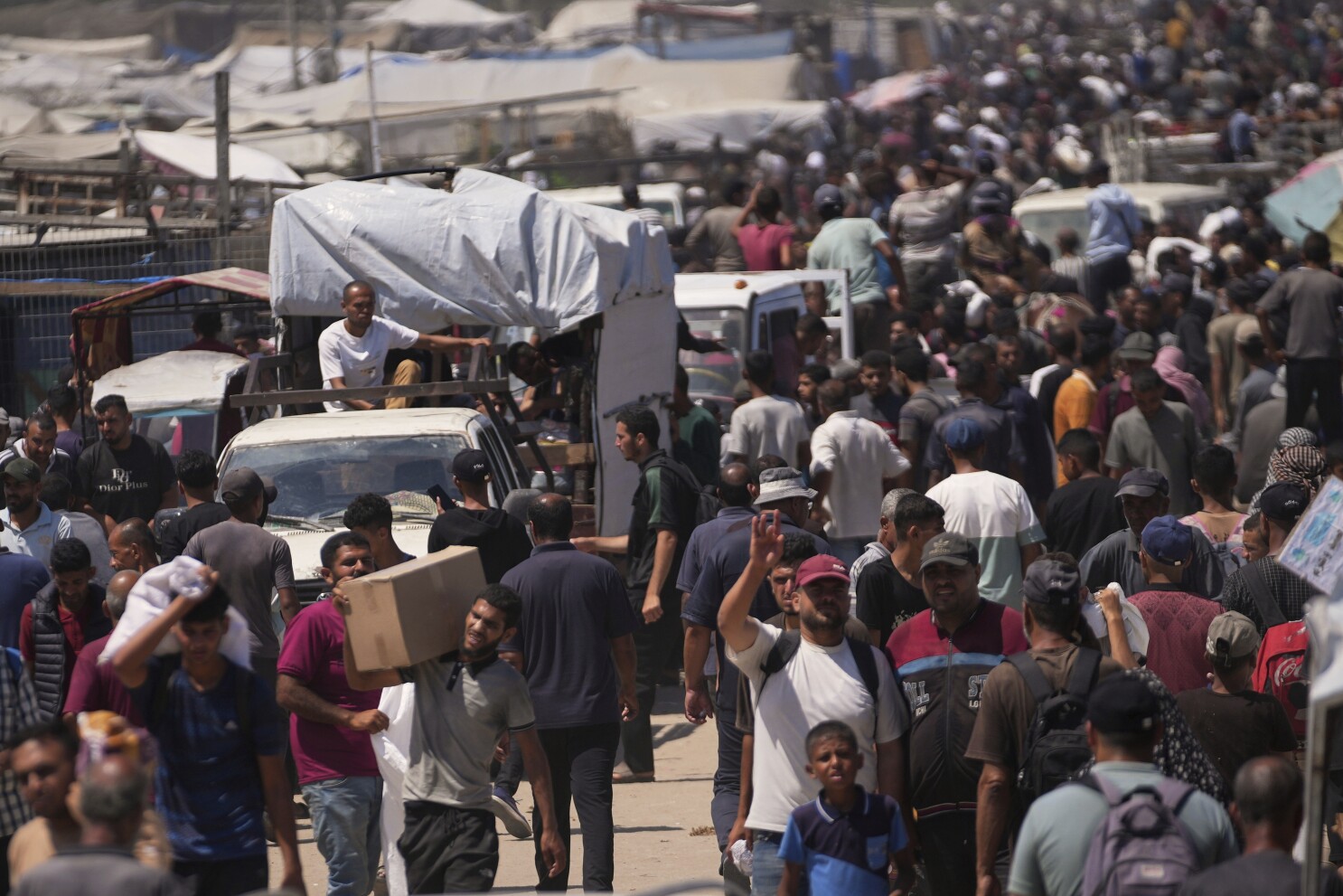 8 are killed in latest shooting near Israeli and US-supported aid site in Gaza