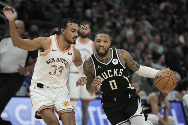Lillard joins 20,000-point club, Giannis has triple-double as